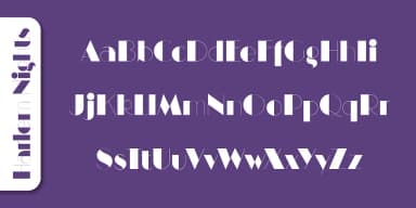 Harlem Nights Pro by SoftMaker — Decorative Font — thumbnail 2