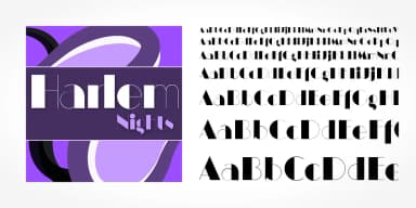 Harlem Nights Pro by SoftMaker — Decorative Font — thumbnail 5
