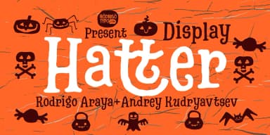 Hatter Display by Rodrigo Typo — Dingbats Font — thumbnail 2