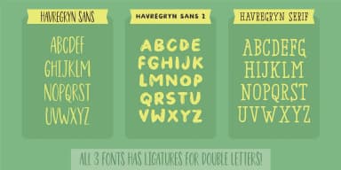 HAVREGRYN by Pizzadude.dk — Display Font — thumbnail 5