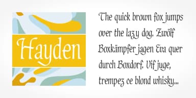 Hayden Pro by SoftMaker — Blackletter Font — thumbnail 4