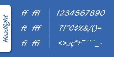 Headlight Pro by SoftMaker — Display Font — thumbnail 3