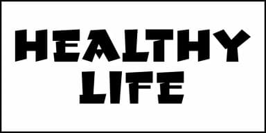 HEALTHY LIFE JNL by Jeff Levine Fonts — Decorative Font — thumbnail 2