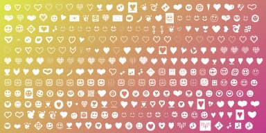 Hearts Love Smile by Typo Graphic Design — Dingbats Font — thumbnail 5