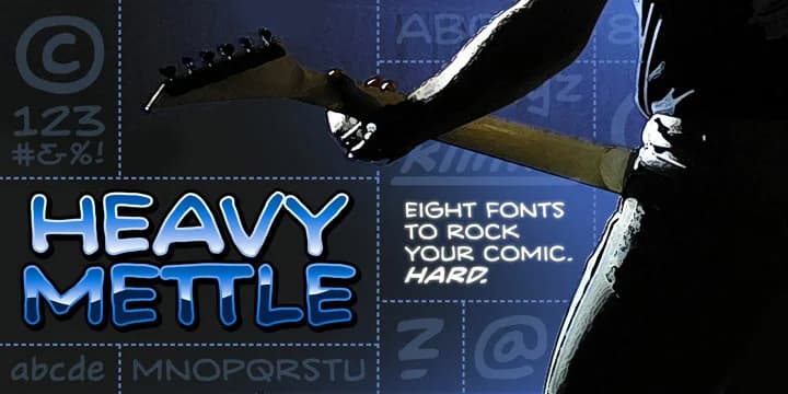 Heavy Mettle BB by Blambot — Decorative Font