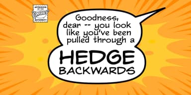 HEDGE BACKWARDS by Comicraft — Decorative Font — thumbnail 1