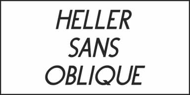 HELLER SANS JNL by Jeff Levine Fonts — Decorative Font — thumbnail 4