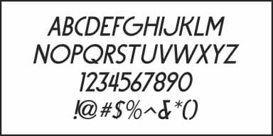 HELLER SANS JNL by Jeff Levine Fonts — Decorative Font — thumbnail 5