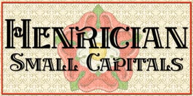 Henrician by Greater Albion Typefounders — Decorative Font — thumbnail 3