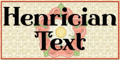 Henrician by Greater Albion Typefounders — Decorative Font — thumbnail 6