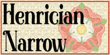 Henrician by Greater Albion Typefounders — Decorative Font — thumbnail 7