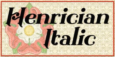 Henrician by Greater Albion Typefounders — Decorative Font — thumbnail 9