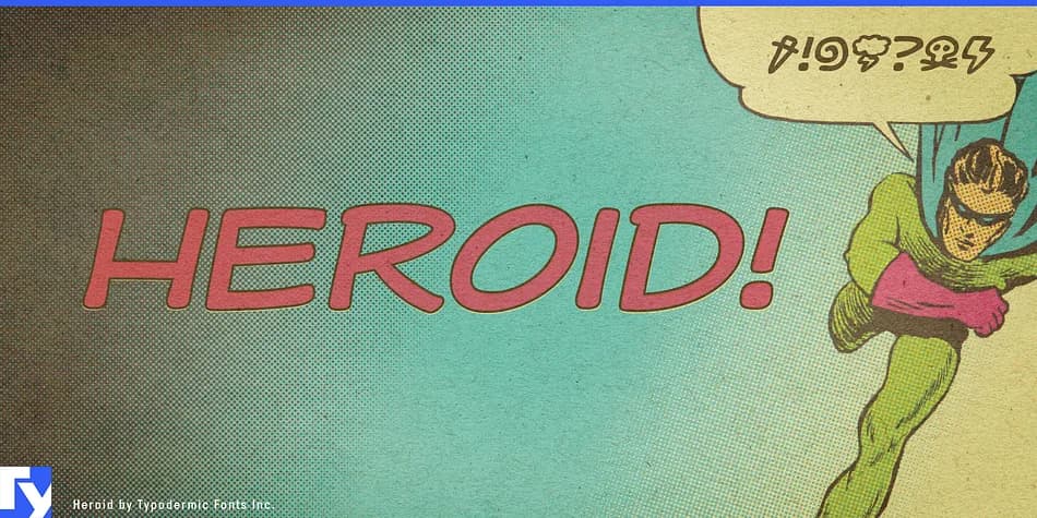 HEROID by Typodermic Fonts Inc. — Decorative Font
