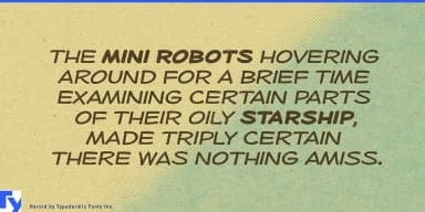 HEROID by Typodermic Fonts Inc. — Decorative Font — thumbnail 4