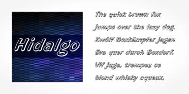 Hidalgo Pro by SoftMaker — Display Font — thumbnail 4