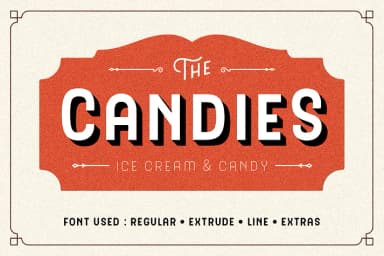 Hipton by Ilham Herry — Decorative Font — thumbnail 3