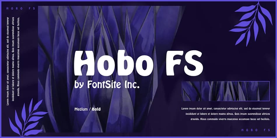 Hobo FS by FontSite Inc. — Decorative Font