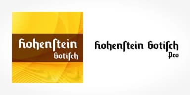 Hohenstein Gotisch Pro by SoftMaker — Blackletter Font — thumbnail 1
