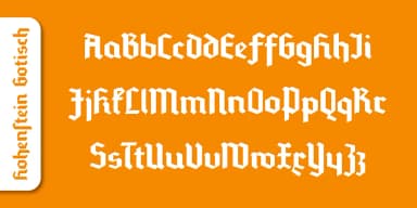 Hohenstein Gotisch Pro by SoftMaker — Blackletter Font — thumbnail 2