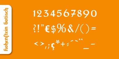 Hohenstein Gotisch Pro by SoftMaker — Blackletter Font — thumbnail 3