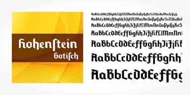 Hohenstein Gotisch Pro by SoftMaker — Blackletter Font — thumbnail 5