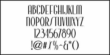 Hollywood Glamour JNL by Jeff Levine Fonts — Decorative Font — thumbnail 3