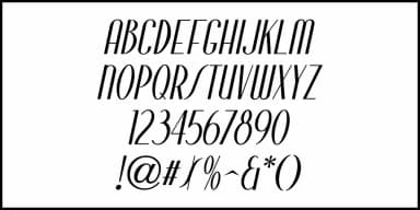 Hollywood Glamour JNL by Jeff Levine Fonts — Decorative Font — thumbnail 5