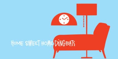Home Sweet Home Dingbats by Outside the Line — Dingbats Font — thumbnail 2