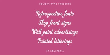 HT Gelateria by Dharma Type — Script Handwritten Font — thumbnail 3