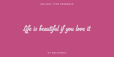 HT Gelateria by Dharma Type — Script Handwritten Font — thumbnail 4
