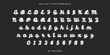 HT Maison by Dharma Type — Script Handwritten Font — thumbnail 2