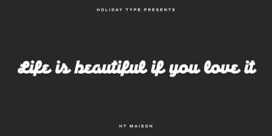 HT Maison by Dharma Type — Script Handwritten Font — thumbnail 4