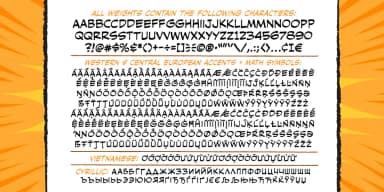 HUSH HUSH by Comicraft — Decorative Font — thumbnail 6