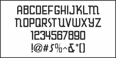 HYBRID DECO JNL by Jeff Levine Fonts — Decorative Font — thumbnail 3