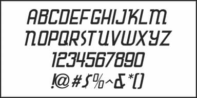 HYBRID DECO JNL by Jeff Levine Fonts — Decorative Font — thumbnail 5