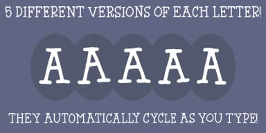 HYGGEBUKSER by Bogstav — Dingbats Font — thumbnail 2