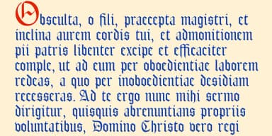 IanSegoe by Ingrimayne Type — Blackletter Font — thumbnail 4