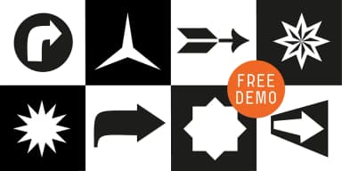 Icons Dingbats Symbols Set by Typo Graphic Design — Dingbats Font — thumbnail 1