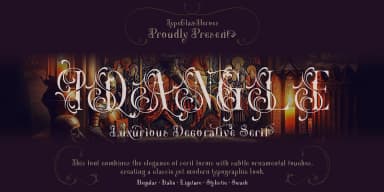 Idangle by TypeClassHeroes — Decorative Font — thumbnail 1