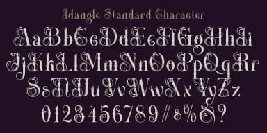 Idangle by TypeClassHeroes — Decorative Font — thumbnail 2