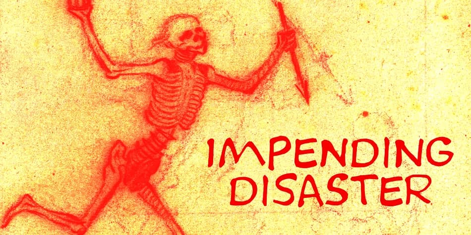 Impending Disaster by Hanoded — Decorative Font