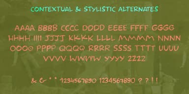 Impending Disaster by Hanoded — Decorative Font — thumbnail 9