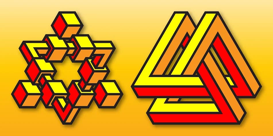 Impossible Ornaments by Gerald Gallo Fonts — Dingbats Font