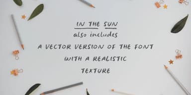 In The Sun by Ana's Fonts — Dingbats Font — thumbnail 10