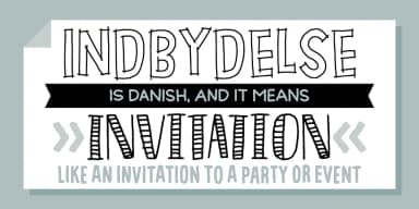 Indbydelse by Pizzadude.dk — Decorative Font — thumbnail 1