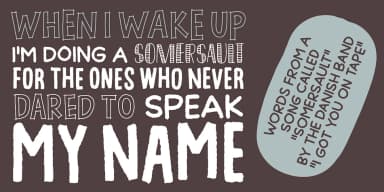 Indbydelse by Pizzadude.dk — Decorative Font — thumbnail 2