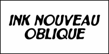 INK NOUVEAU JNL by Jeff Levine Fonts — Decorative Font — thumbnail 4