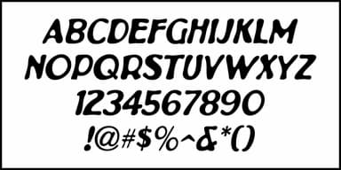 INK NOUVEAU JNL by Jeff Levine Fonts — Decorative Font — thumbnail 5