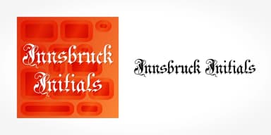 Innsbruck Initials by SoftMaker — Blackletter Font — thumbnail 1