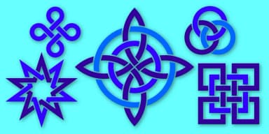 Interlaced Ornaments by Gerald Gallo Fonts — Dingbats Font — thumbnail 1